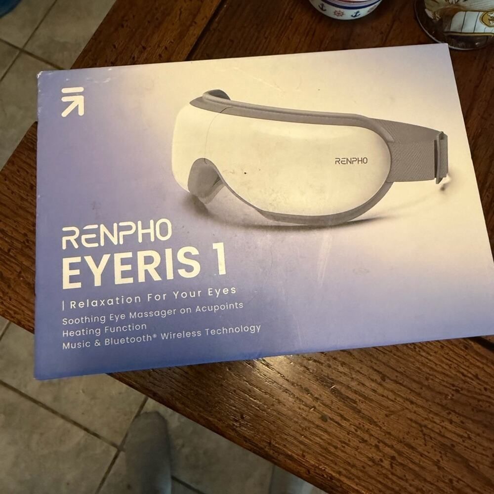 RENPHO Eyeris Eye Massager with Heat - Smart Sleep Mask for Migraine Relief